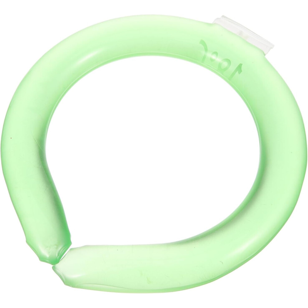 Hkhbjs Green Cooling Neck Wrap Ice Pack Gel Tube Reusable Neck Cooler