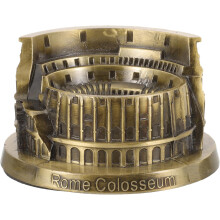 Metallmodell des Kolosseums Rom Architekturmodell Klassisches stilisiertes Design