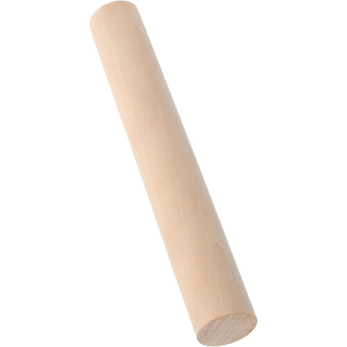Small Wooden Dough Roller and Clay Rolling Pin for Pottery Teaching