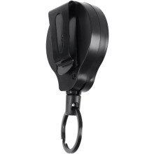 Retractable Fishing Buckle and Heavy Duty Keychain Clip Sturdy Waist Belt Buckle with Smooth Round Shell