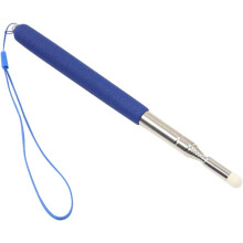 Teleskop-Lehrstift aus Edelstahl, 1,2 m, blauer Multimedia-Whiteboard-Stift