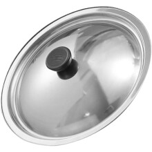 1 Stück Ersatzdeckel für Kochtöpfe, 18 cm, Edelstahl