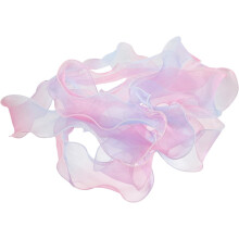 Rufflet organza blondebånd kamskjellkant bred tyllkant til sying, DIY-bryllupskjoledekorasjon