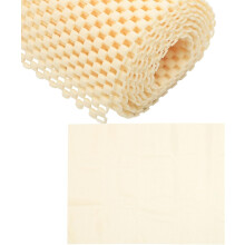 Rutschfeste Matte aus weichem Gummi, PVC und Silikon, vielseitig einsetzbar, einzigartiges Design, Beige