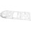 Multifunctional Geometric Drawing Ruler Rotatable Protractor, Student Drafting Stencil Template 1