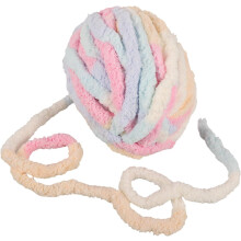 Chunky Hand Knitting Wool Yarn 1 Roll 20 Cotton Candy Color Supplie Soft Chenille Yarn
