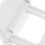 Cupboard Handles Drawer Pull Handle for Easy Application 8Pcs White ABS 4