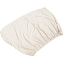 Housse de protection universelle pour radiateurs d'intérieur, grand format, en tissu beige.
