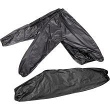 Ensemble de sudation pour homme, haut et pantalon, léger (0,1 mm), noir.