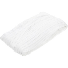 1 Rolle Gardinenband aus Polyester, einfach zu montieren, schlichtes Design, weiß, für die Heimdekoration