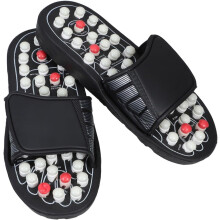 Fußmassage-Slipper mit Druckpunkten für Akupressur, Massage-Slipper für Zuhause, Damen und Herren