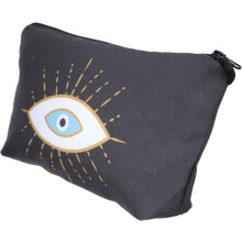 Wasserabweisende Kosmetiktasche mit bösem Blick, Reisewaschtasche für Mädchen, praktisches Make-up-Etui für Toilettenartikel und Kosmetik.