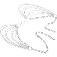Vintage-Taillengürtel mit Strasssteinen für Damen, leichter Metallschmuck