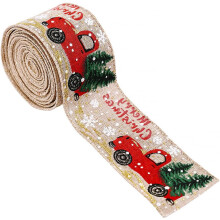 Nastro per albero di Natale per auto, nastro festivo e decorativo per confezioni regalo natalizie fai da te, accessorio per feste di Natale