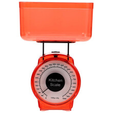 Präzise mechanische Plattformwaage für Lebensmittel, 1 kg, Kunststoff, vielseitig einsetzbar, leicht