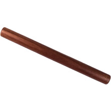 Antiaanbak deegroller van massief hout, 30x3 cm