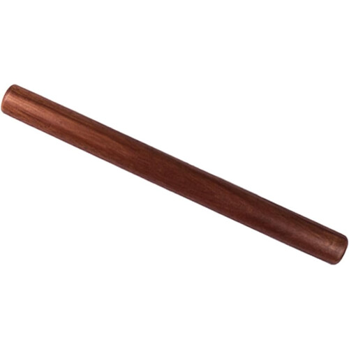 Antiaanbak deegroller van massief hout, 30x3 cm