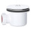 Cache-siphon de douche, cache-bonde de douche 90 mm/115 mm 3