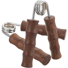Ensemble de pinces à main en bois (1 paire) avec poignée ergonomique en bois pour faire travailler les doigts