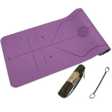 Yoga Mat Non Slip,tpe Thick Exercise Mat with Carrying Strap,yoga Mats