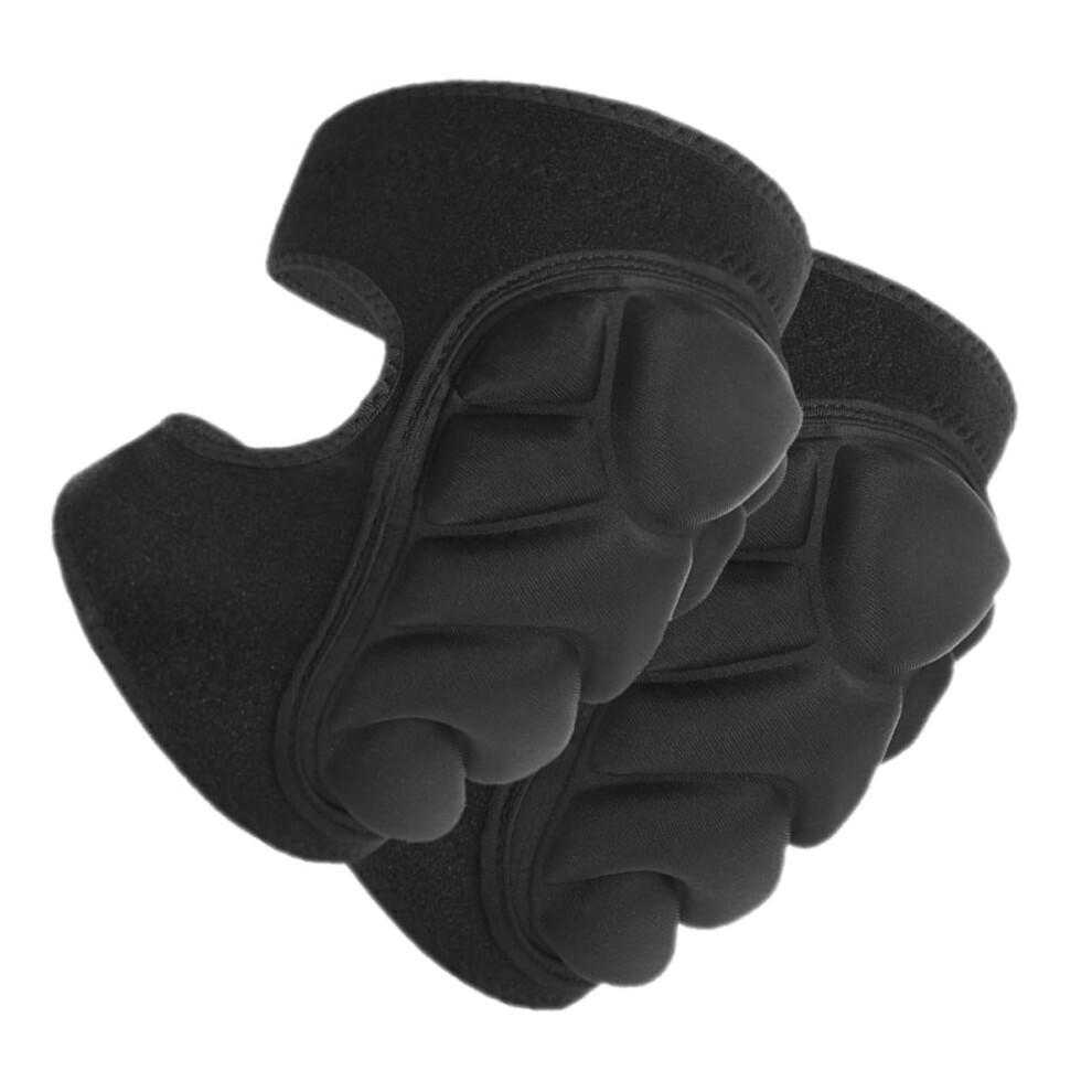 Hkhbjs Thickened Adjustable Knee Brace Nonskid Knee Pad Set L Size For Sports Training