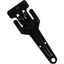 Tellerklemme für heiße Speisen, langer Griff, Metallbeschichtung, ergonomisch, rutschfest