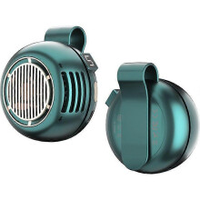 (Green) Mini Waist Clip Fan Pink - 360 Adjustable Portable Personal Cooling