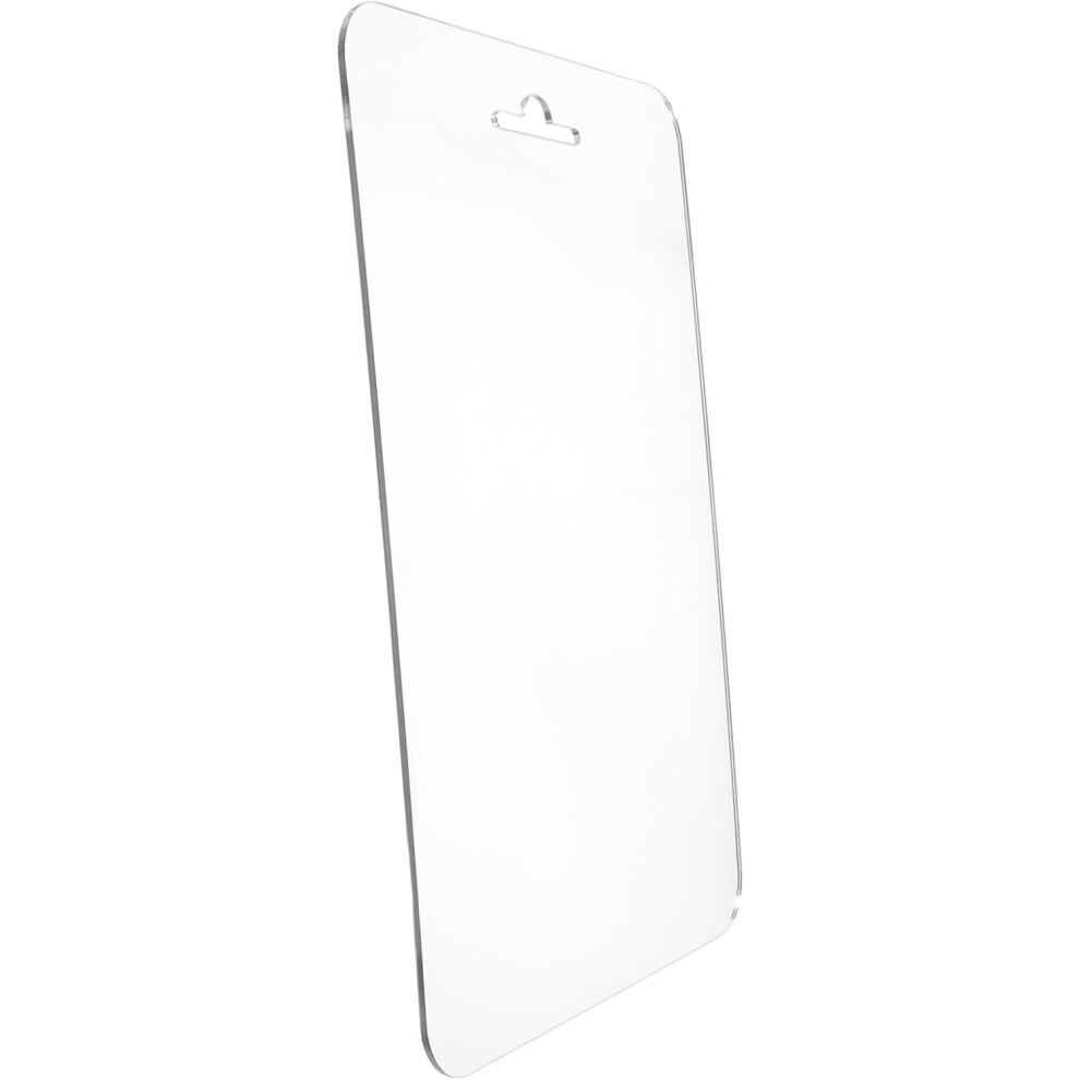 Hkhbjs Fogless Acrylic Bathroom Mirror 30X20cm Large Unbreakable Wall Hanging Shaving And Makeup Mirror