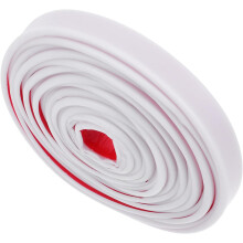 1 rouleau de chant en forme de U, protection de chant auto-adhésive, matériau TPE souple, élégant et esthétique