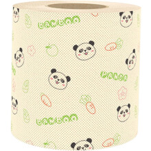 Papier toilette à motif panda amusant, essuie-tout en bambou, papier toilette décoratif pour la maison