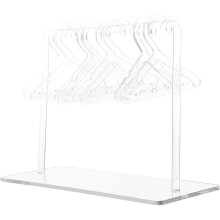 Ohrringhalter aus Acryl mit flachem Boden, elegantes Design