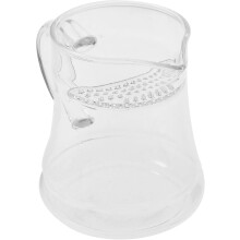 Pichet en verre pratique avec poignée pour conserver le café et les jus, résistant au froid et sûr à utiliser