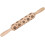 Christmas Patterned Plastic Biscuits Rolling Pin for Baking with Embossed Snowflake Design Baking Tool 1
