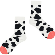 Kuhfleckenstrümpfe, Damensocken, warme Socken, süßer und cooler Stil