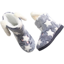 Schneestiefel, warme Winterstiefel für Damen, lässige warme Schuhe für Schnee und Winter, Hausschuhe für Damen
