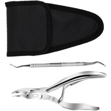 Nagelknipperset, nageltrimmer met olecranon-groef, professionele nagelknipper voor manicure en pedicure.
