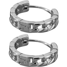 Herren-Creolen, schicke Ohrringe, neuartiges Design im Hip-Hop-Stil, Herren-Modeschmuck