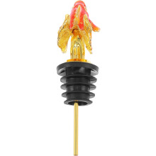 Weinausgießer aus Zinklegierung in Goldfischkopfform mit lustigem Design für Bars und Restaurants