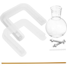 Kit de molde de propagação de vaso de flores de silicone DIY pequeno molde de plantador de mesa em forma de U