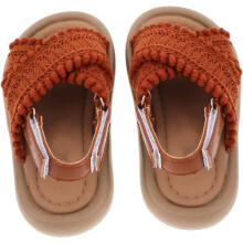 Sommersandalen im Ethno-Stil, atmungsaktive Schuhe mit weicher Sohle und rutschfester Außensohle, bequeme Outdoor-Strandschuhe für