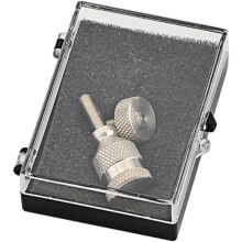 Šroub na krk saxofonu s průměrem závitu 4 mm pro tenorový a sopránový saxofon, příslušenství pro hudební nástroje ze stříbrné oceli