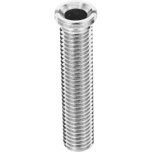 Küchenspülen-Siebschrauben 60 mm, Edelstahl, silberfarben, elegant poliert, zuverlässiger Sitz, einfache Reinigung