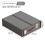 Foldable Breathable Moisture-Proof Storage Box Leather Handle for Storage Bed Organizer Box Bed Sheet Box 2pc 3