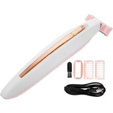Rasoir électrique pour cheveux et corps, rechargeable par USB, pour femmes, soins personnels indolores.