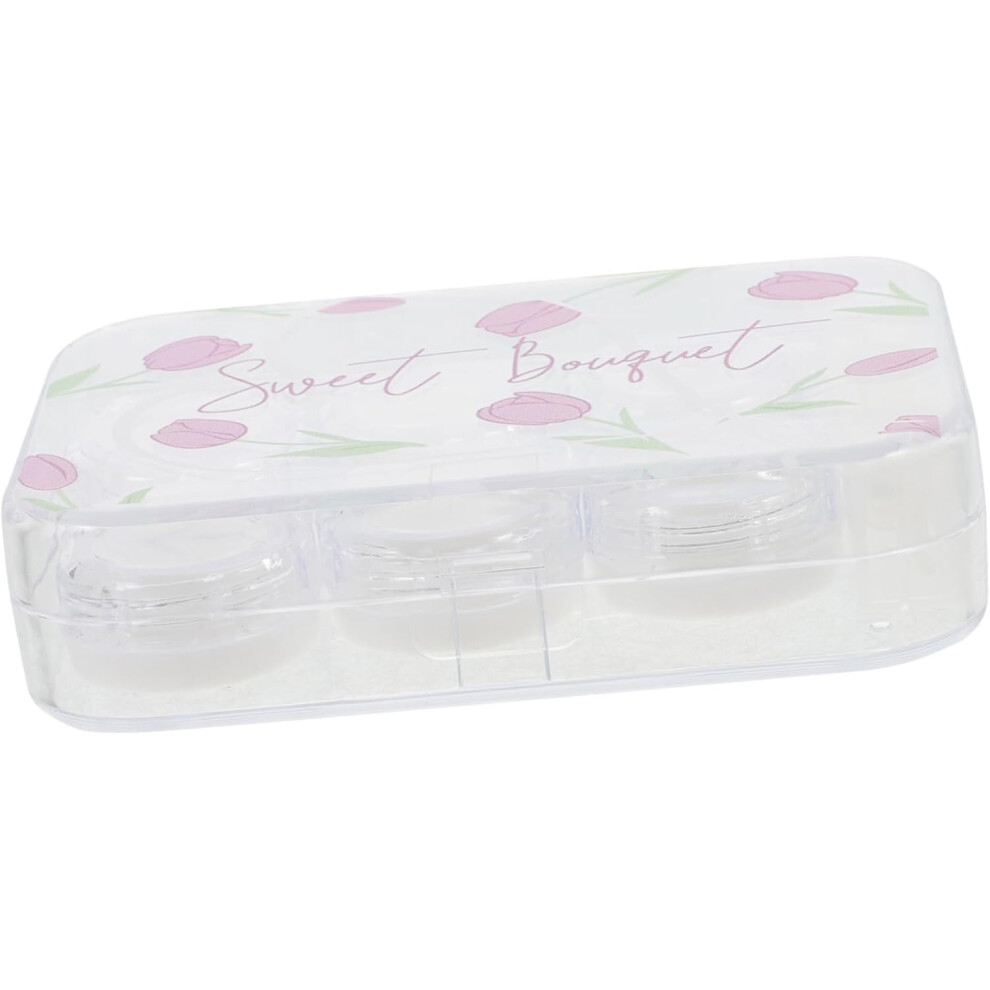 Hkhbjs 1Set Travel Lens Case Cute -Lens Box With Tools For Women Girls Storag