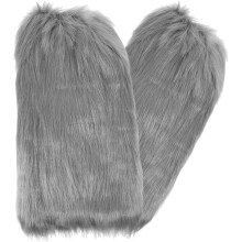 Fellbeulen für den Winter, dicke Strumpf- und Stiefelüberzüge, warme Strümpfe