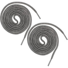 Runde Schnürsenkel als Ersatz für stylische Sportschuhe – robustes Metalldraht-Design