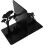 Cartoon Desktop Bookends Set, Metal Giraffe e Esquilo Book Holder para prateleiras e mesa 1