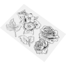 Blomsterstempel for kortlaging DIY scrapbooking journal dekorativ scrapbooking stemplingsutstyr