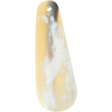 Schuhanzieher aus Naturhorn, 9,5 x 4,5 cm, praktischer Schuhentferner